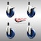 Service Caster 5 Inch 316SS Solid Poly Swivel 1-1/4 Inch Expanding Stem Caster Lock Brake, 2PK SCC-SS316TTLEX20S514-SPUS-2-S-2-114 - alternate 5